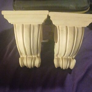 Classic Cream Wall Shelf Corbels